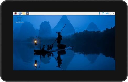 شاشة لمس HMI صناعية الكل في واحد مقاس 7 بوصة 720 × 1280 لـ Raspberry Pi 5 (غير متضمنة)، تدعم مخرج HDMI مزدوج 4K، لمسة 10 نقاط، ربط بصري، حافظة من سبائك الألومنيوم @XYGStudy (RPI-HMI-7A-ACCE) in Kuwait