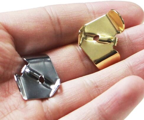 50pcs Buzzer Spinner Blades, Thickened Stainless Steel Delta Blades for Buzzbaits Surface Lures Size 20 * 28mm in Saudi Arabia