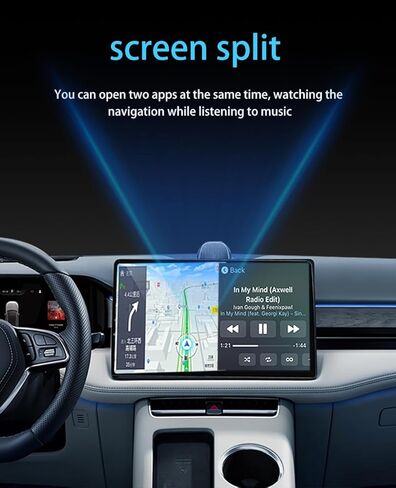 STAPON 13 بوصة شاشة 2K 4 + 64 جيجابايت وحدة رأس السيارة أندرويد سيارة ستيريو دعم carplay أندرويد مرآة أوتوماتيكية رابط التوجيه التحكم في تحديد المواقع والملاحة شاشة تعمل باللمس in Kuwait