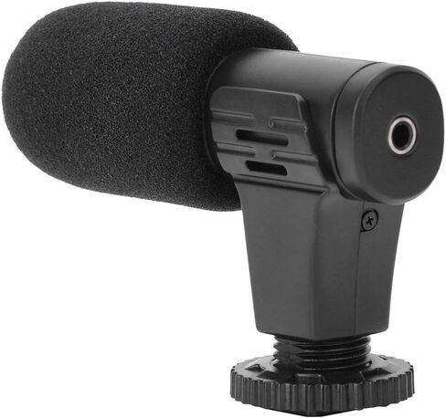 Acouto MAMEN MIC-06 ميكروفون خارجي عالمي للهاتف المحمول والكاميرا - للبث المباشر والمقابلات ومدونات الفيديو in Kuwait