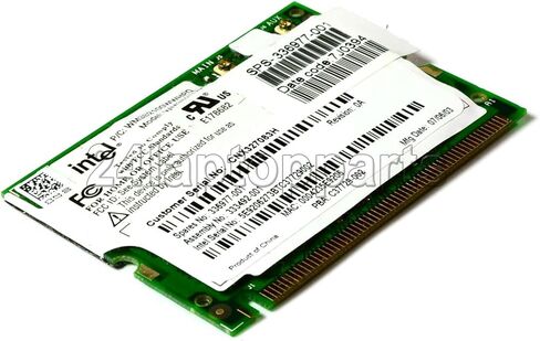 كومباك - بطاقة شبكة HP/Intel Mini PCI بسرعة 11 ميجا بت في الثانية لاسلكية 2100 336977-001 Wi-Fi Lan in Kuwait