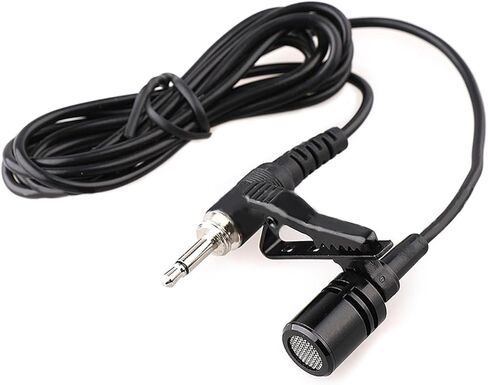 قم بترقية الصوت الخاص بك باستخدام قابس الميكروفون Lavalier Lapel واستخدام مشبك Lavalier الاحترافي سهل التركيب أحادي الاتجاه على الميكروفون in Kuwait