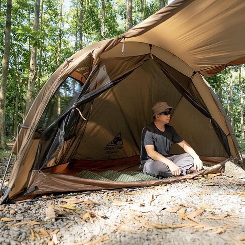 OneTigris Mesh Inner for Raven NEST Hot Tent, Lightweight Detachable Screen Tent with 3000mm Waterproof Bathtub Bottom for Camping, Hiking, Backpacking, Stargazing, Bushcraft in Saudi Arabia