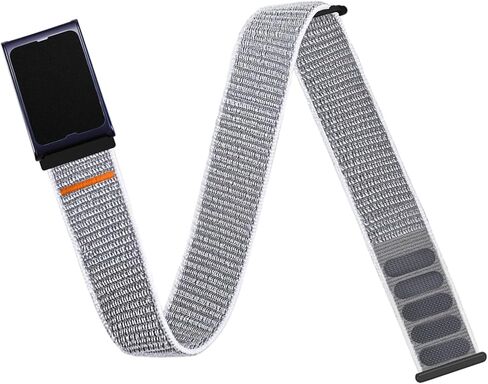 حزام كاحل/ذراع رياضي من النايلون مقاس 22 مم متوافق مع حزام Amazfit Helio، شريط مرن مضفر للعضلة ذات الرأسين بديل لـ Garmin Venu 3/Venu 2/Vivoactive 4 & Forerunner 570-47mm/265/255/255 Music in Kuwait