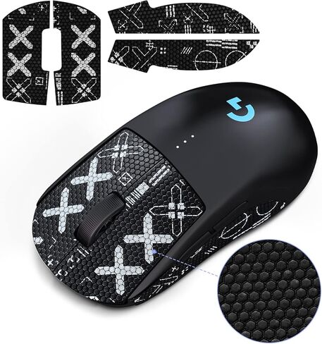 JINGDU G PRO Wireless Gaming Mouse Nonslip Skin, Black in Saudi Arabia