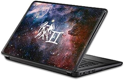 Universal 13" Laptop Skin - Gemini | Protective, Durable, and Unique Vinyl Decal wrap Cover | Easy to Apply, Remove, and Change Styles | Made in The USA in Saudi Arabia