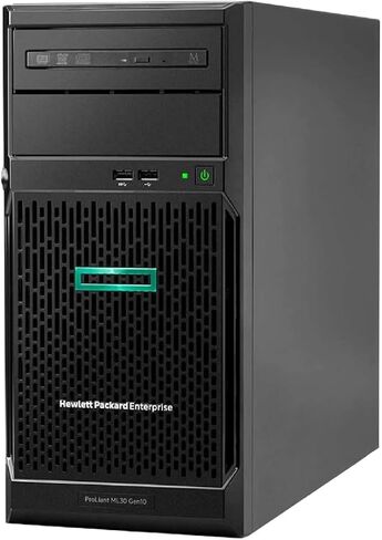 HP ProLiant ML30 Gen10 Tower Server Bundle with 16GB USB Flash Drive, Xeon E-2124, 16GB DDR4, 8TB SATA HDDs, RAID in Kuwait