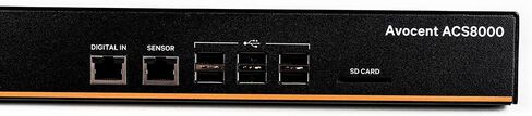Vertiv Avocent ACS8000 Serial Console, 16 Port Serial Console Server, USB Sensors, Remote Data Center and Out of Band Management, Dual AC Power (ACS8016DAC-400)(Renewed) in Saudi Arabia