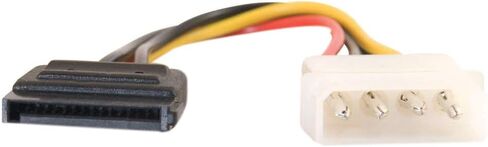 C2G 10151 Serial ATA (SATA) Power Adapter Cable (6 Inches, 0.15 Meters) in Saudi Arabia