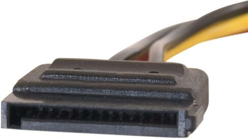 C2G 10151 Serial ATA (SATA) Power Adapter Cable (6 Inches, 0.15 Meters) in Saudi Arabia