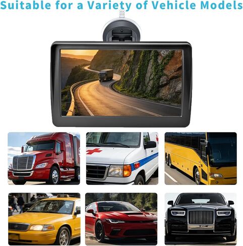 GPS Navigation for Car,7 inch GPS Navigation System,GPS Navigator 2025 Maps Updates- for Car Truck RV,Speed & Red Light Warning,Turn-by-Turn Voice Guidance for All Cars in Saudi Arabia