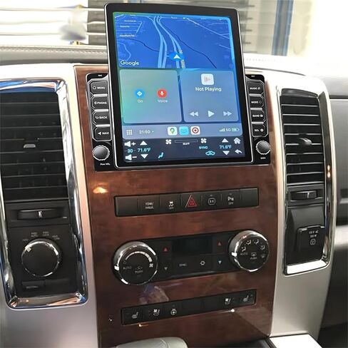 راديو سيارة Android 13 لسيارة Dodge RAM 1500 2500 3500 2009-2012 Auto AC 9.7 بوصة راديو شاشة لمس مع Carplay Android Auto GPS WiFi DSP Bluetooth كاميرا احتياطية، 2+32G in Saudi Arabia