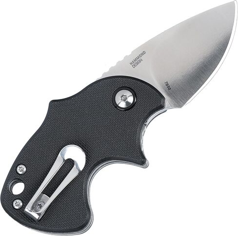 سكين CRKT Orca للاستخدام اليومي قابل للطي مع قفل بطانة: شفرة حافة سادة D2، مقبض من النايلون المقوى بالزجاج، مشبك جيب، 7930 in Saudi Arabia