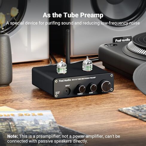 Fosi Audio Box X3 Bluetooth 5.0 Phono Preamp مضخم القرص الدوار وهوائي بلوتوث واي فاي SMA ذكر PC 2.4 جيجا هرتز 6dBi نطاق صوت بلوتوث للصوت المنزلي in Saudi Arabia