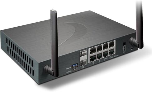 SonicWall TZ280W (03-SSC-1825) - جدار الحماية اللاسلكي من الجيل التالي - إنتاجية تبلغ 2.5 جيجابت في الثانية، ومنع التهديدات بسرعة 1 جيجابت في الثانية، وشبكة WAN آمنة لبطاقة SD | النشر بدون لمس للتثبيت السريع in Kuwait