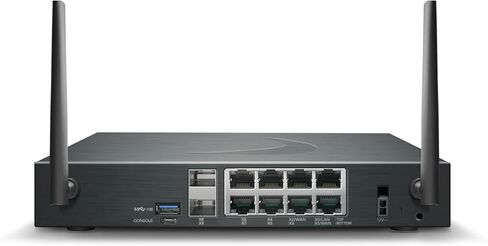 SonicWall TZ280W (03-SSC-1825) - جدار الحماية اللاسلكي من الجيل التالي - إنتاجية تبلغ 2.5 جيجابت في الثانية، ومنع التهديدات بسرعة 1 جيجابت في الثانية، وشبكة WAN آمنة لبطاقة SD | النشر بدون لمس للتثبيت السريع in Kuwait