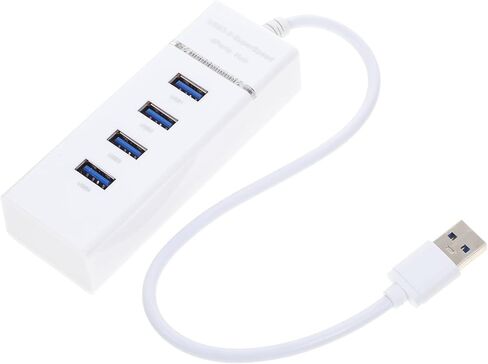 HOMSFOU 1 PC Port USB Hub محول فاصل عالي السرعة مع مؤشر LED لأجهزة USB لتوسيع اتصال الكمبيوتر المحمول الخاص بك دون عناء in Kuwait