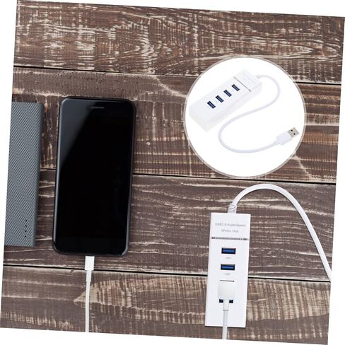 HOMSFOU 1 PC Port USB Hub محول فاصل عالي السرعة مع مؤشر LED لأجهزة USB لتوسيع اتصال الكمبيوتر المحمول الخاص بك دون عناء in Kuwait
