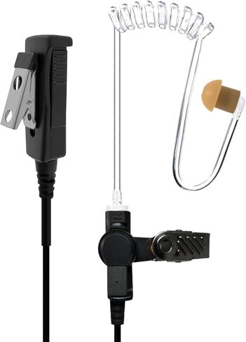Sheepdog 2-Wire Surveillance Earpiece Microphone, Security Headset, Compatible with Hytera PD702 PD752 PD782 PD792 in Saudi Arabia
