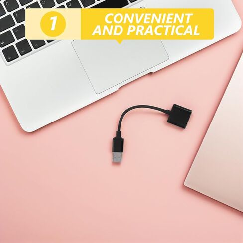 محول صوت USB محول ميكروفون لبطاقة الصوت الخارجية مع مقبس سماعة رأس للكمبيوتر المحمول والأجهزة المحمولة، أسود، محول إخراج صوت USB إلى سماعة الرأس لتسجيل الكمبيوتر in Saudi Arabia