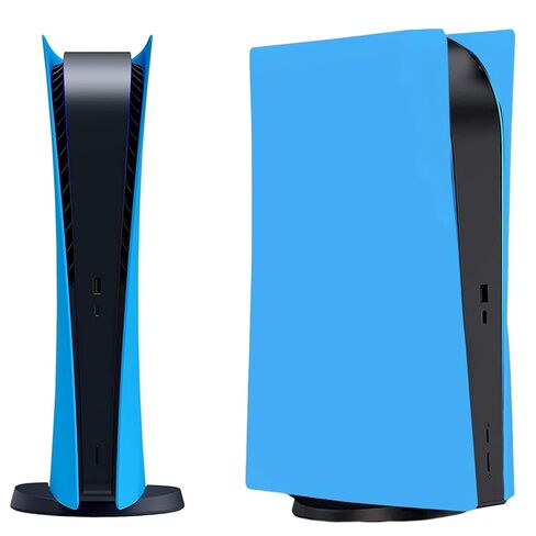 Face Plates for PS5 Console, arVin Replacement Shell Skin Cover Case for PS5, ABS Anti-Scratch Dustproof Protective Skins Faceplates, Accessories for Playstation 5 Game Console Digital Edition (Black) in Kuwait
