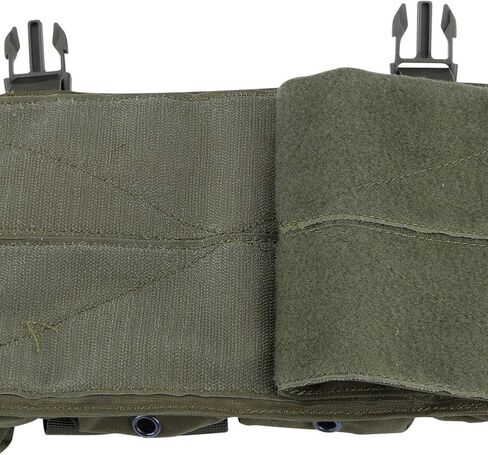 Tactical Chest Vest Rig Adjustable X Harness with 5.56 9mm Rifle Mag Pouches for Airsoft Shooting Wargame Paintball in Saudi Arabia