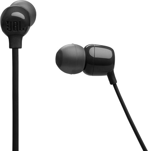 JBL Tune 135BT - سماعات أذن لاسلكية مع عمر بطارية يصل إلى 25 ساعة مع شحن سريع، اتصال متعدد النقاط وزوج Google السريع، مكالمات بدون استخدام اليدين، تصميم مقاوم للماء IPX4 (أسود) in Kuwait