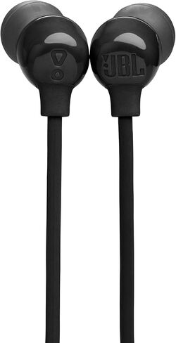 JBL Tune 135BT - سماعات أذن لاسلكية مع عمر بطارية يصل إلى 25 ساعة مع شحن سريع، اتصال متعدد النقاط وزوج Google السريع، مكالمات بدون استخدام اليدين، تصميم مقاوم للماء IPX4 (أسود) in Kuwait