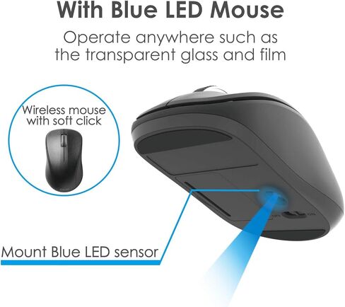 ELECOM Wireless Slim & Thin Keyboard/Standard Japanese Layout in Conformity with JIS Standard, with Numeric Keypad and Wireless Mouse/Black/TK-FDM110MBK in Saudi Arabia