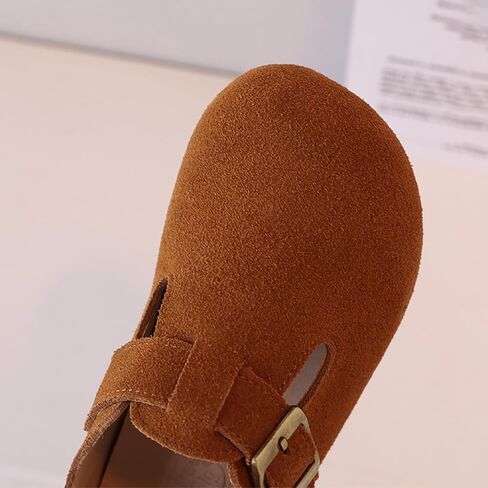 Toddler Girl Mary Jane Dress Leather Shoes, Little Girls Princess Ballet Flats in Saudi Arabia