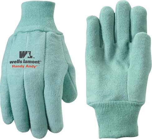 Wells Lamont Handy Andy Heavyweight Men’s Chore Gloves with Rubber Lining in Saudi Arabia