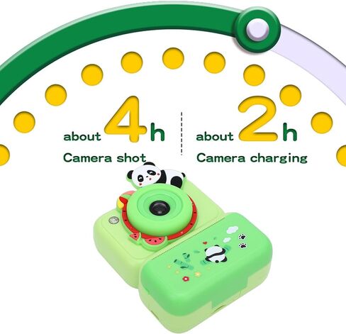 كاميرا Diydeg للطباعة الفورية، عدسة مزدوجة 48 ميجابكسل 1080 بيكسل HD فيديو 8X تكبير كاميرا رقمية للأطفال مع شاشة 2.4 بوصة بطارية 1300 مللي أمبير في الساعة 4 لفات من الورق، للأطفال من سن 3 إلى 12 عامًا هدايا عيد الميلاد in Kuwait