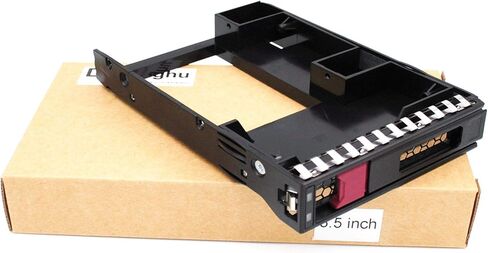 علبة صينية هجينة 3.5 بوصة LFF SAS SATA 774026-001 مع محول 2.5 بوصة 661914-001 لخوادم HP Apollo 4200 4510 1650 ProLiant ML350 ML110 G9 Gen10 مع برغي in Kuwait