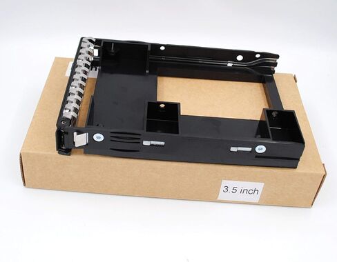 علبة صينية هجينة 3.5 بوصة LFF SAS SATA 774026-001 مع محول 2.5 بوصة 661914-001 لخوادم HP Apollo 4200 4510 1650 ProLiant ML350 ML110 G9 Gen10 مع برغي in Kuwait