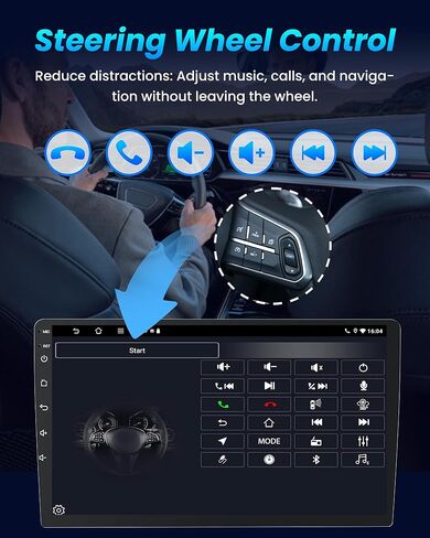 4G+64G Android 13 Car Radio for 2007-2013 Chevy Suburban Tahoe Silverado: GMC Yukon 9" 1280 * 800 IPS Touch Screen Stereo Wireless Carplay Android Auto 5G WiFi Bluetooth GPS Backup Camera FM SWC in Kuwait