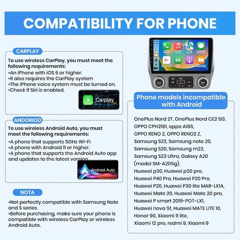 Car Radio Upgrade for Chevrolet Chevy Camaro 2010 2011 2012 2013 2014 2015 Android 13 2G+64G Radio Stereo Replacement 10 Inch Touchscreen HeadUnit with CarPlay AndroidAuto/GPS/FMAM in Kuwait