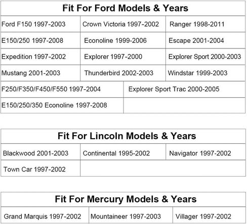 Car Stereo Radio with Carplay Android Auto GPS Navi for Ford F150 F250 F350 Expedition Explorer Crown Victoria/Lincoln Navigator Town Car/Mercury Villager Grand Marquis Mountaineer 1997-2003 in Kuwait