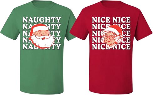 سترات Wild Bobby Ugly Christmas للأزواج البالغين، تي شيرت مطابق لعطلة عيد الميلاد للجنسين in Kuwait