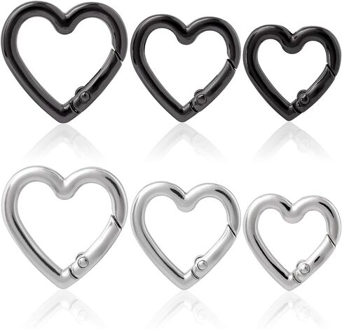 Keychain Clasp, Heavy Duty Zinc Alloy Star Key Ring, Rustproof Keychain Carabiners Outdoor Accessories for Camping Hiking Fishing in Saudi Arabia