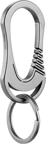 مشبك حلقة مفاتيح من التيتانيوم من كيبو لينك للمفاتيح، حلقة مفاتيح EDC حلقة مفاتيح للرجال والنساء، OLM01 in Kuwait