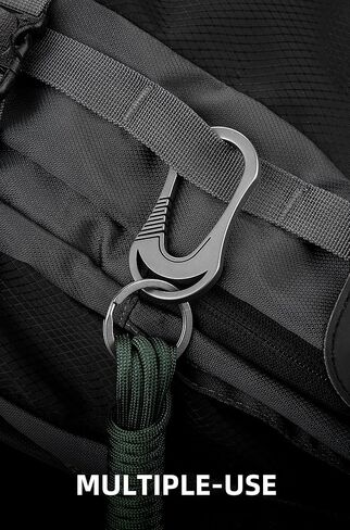 مشبك حلقة مفاتيح من التيتانيوم من كيبو لينك للمفاتيح، حلقة مفاتيح EDC حلقة مفاتيح للرجال والنساء، OLM01 in Kuwait