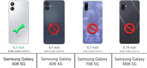 Osophter for Galaxy A06 5G Case: with Screen Protector Women Girls TPU Shock-Absorption Flexible Gradient Color for Samsung Galaxy A06 5G Phone Case Cover(Purple Blue) in Saudi Arabia