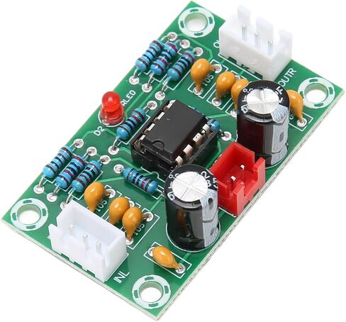 Sound Operational Preamplifier Board, 5X Dual Channel Digital Tone Board DC12‑30V Power Supply Input NE5532 Amplifier Front Panel in Saudi Arabia