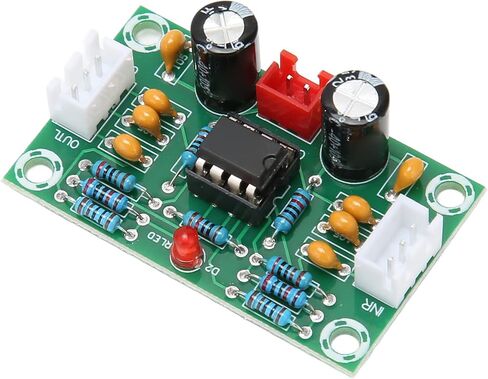 Sound Operational Preamplifier Board, 5X Dual Channel Digital Tone Board DC12‑30V Power Supply Input NE5532 Amplifier Front Panel in Saudi Arabia