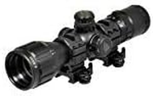 Leapers, Inc. - UTG BugBuster Rifle Scope, 3-9X 32, 1", Red/Green Illuminated Mil-dot Reticle, with Rings, Black Finish SCP-M392AOLWQ, UPC :4712274528321 in Saudi Arabia