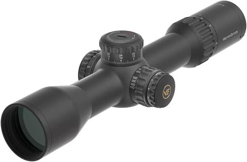 Vector Optics Continental x6 2-12x44 CTR Riflescope، أنبوب 34 مم، المستوى البؤري الأول، شبكاني مضيء، توقف صفر، IP67 مقاوم للماء (SCFF-67) in Kuwait