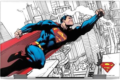 ملصق Skinit للكمبيوتر المحمول متوافق مع HP Envy x360 Convertible 15-ed0047nr (2020) - تصميم Warner Bros Superman Super Speed ​​المرخص رسميًا in Kuwait