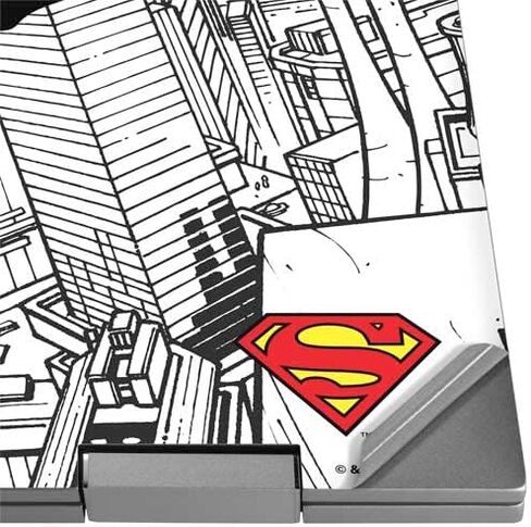 ملصق Skinit للكمبيوتر المحمول متوافق مع HP Envy x360 Convertible 15-ed0047nr (2020) - تصميم Warner Bros Superman Super Speed ​​المرخص رسميًا in Kuwait