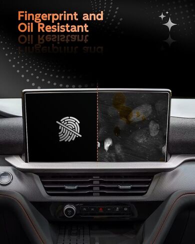 CDEFG For 2025 2026 Ford Explorer Screen Protector - 13.2 Inch 9H HD Tempered Glass - Explorer (Active, ST-Line, Platinum, ST) Touchscreen Accessories in Saudi Arabia