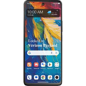 Verizon مسبق الدفع Alcatel 50 XL NXTPAPER 5G (T704)، 128 جيجابايت، كاميرا ثلاثية 50 ميجابكسل، شاشة 6.6 بوصة FHD + تشبه الورق، بطارية 5010 مللي أمبير، هاتف ذكي يعمل بنظام Android - مقفل على Verizon - أزرق فضائي in Kuwait